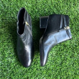 LAUREN RALPH LAUREN Darma Black Ankle Booties size 6.5 women’s